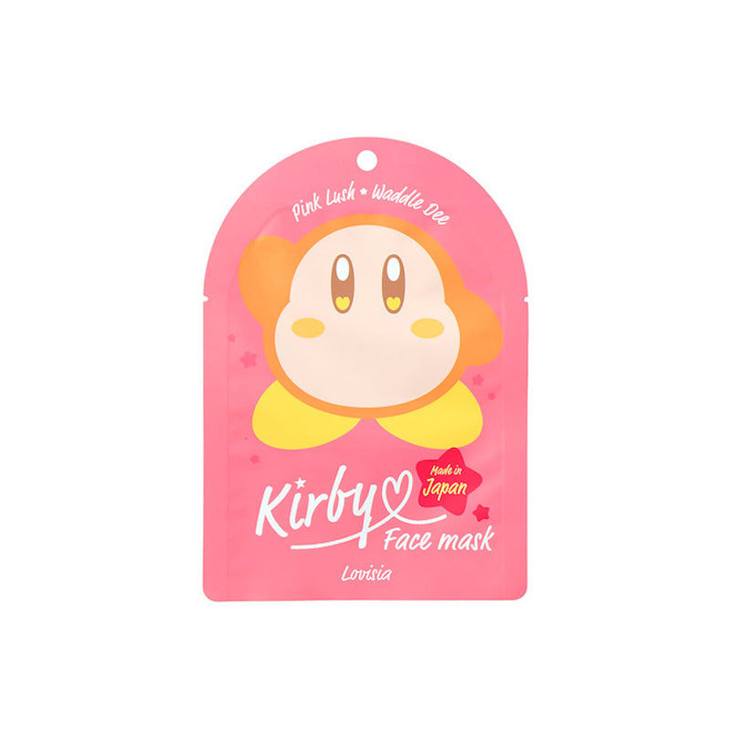 Lovisia Kirby Sheet Mask Pink Lush Beauty Lovisia