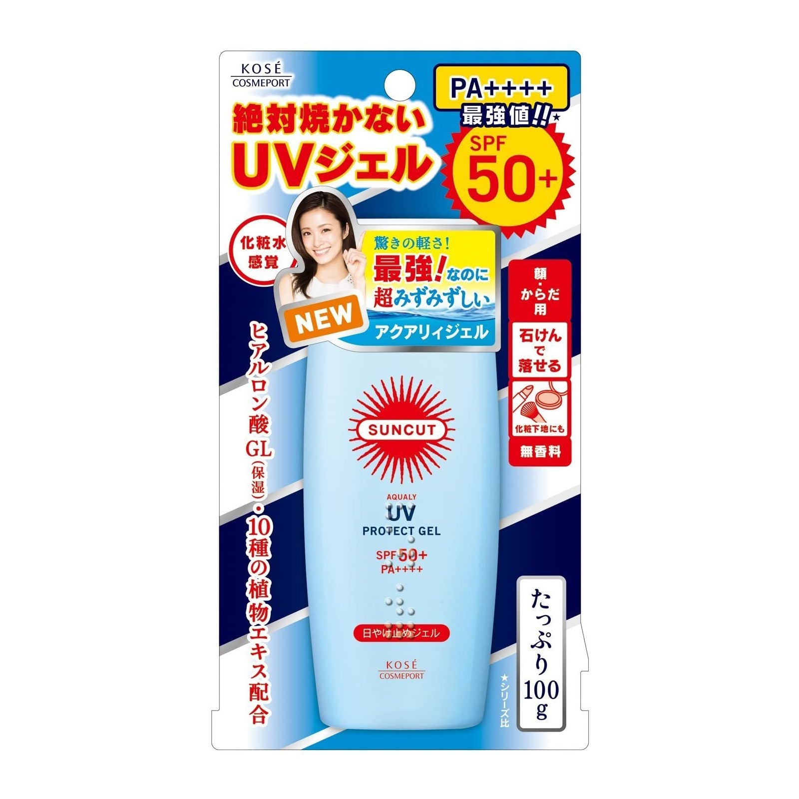 Kose Cosmeport Suncut UV Protect Gel SPF 50+ PA++++ Beauty Kose