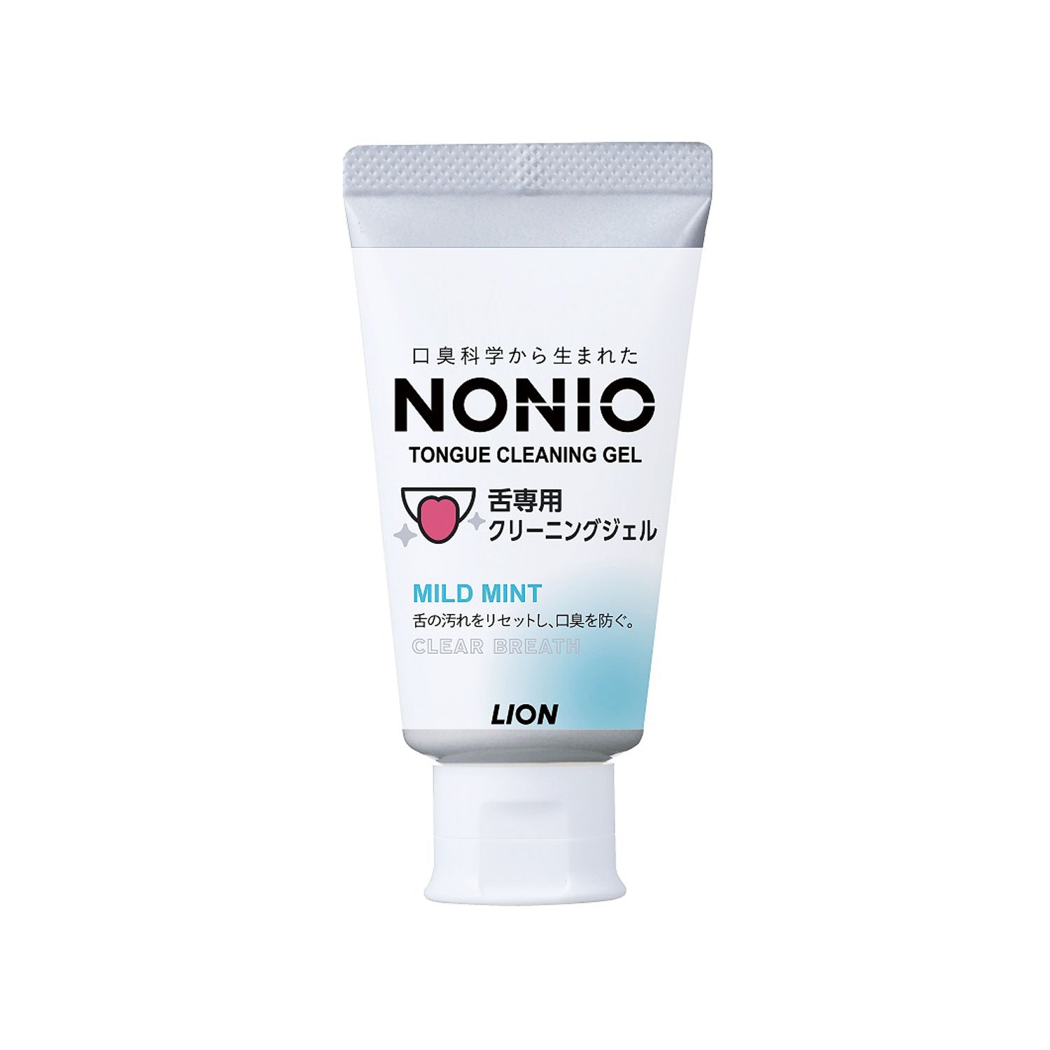 Lion Nonio Tongue Cleaning Gel Mild Mint Tongue Scrapers Lion