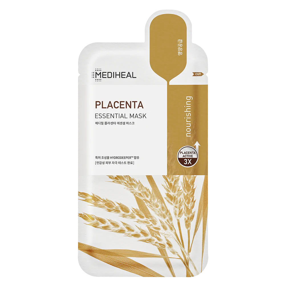 Mediheal Placenta Essential Mask Beauty Mediheal 1 Sheet