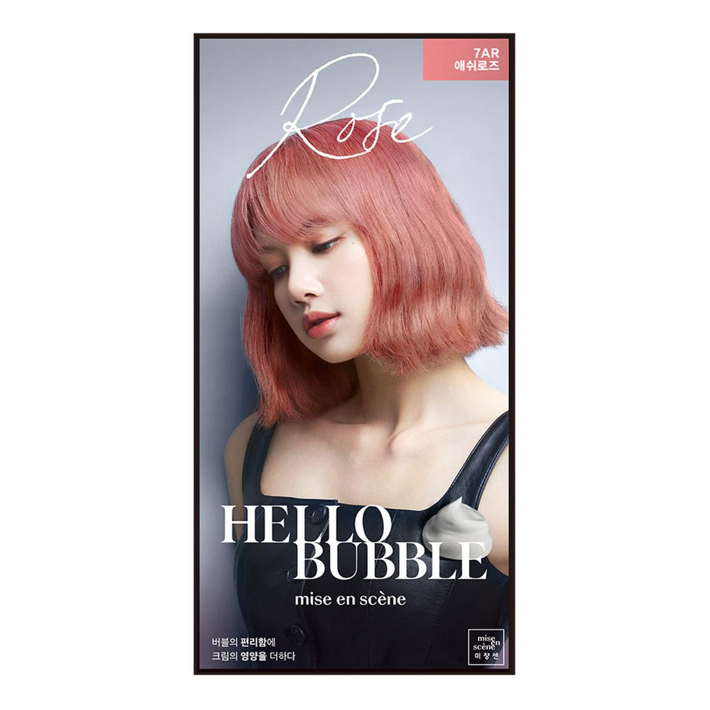 Mise En Scene Hello Bubble Hair Dye 7AR Ash Rose Mise en Scene