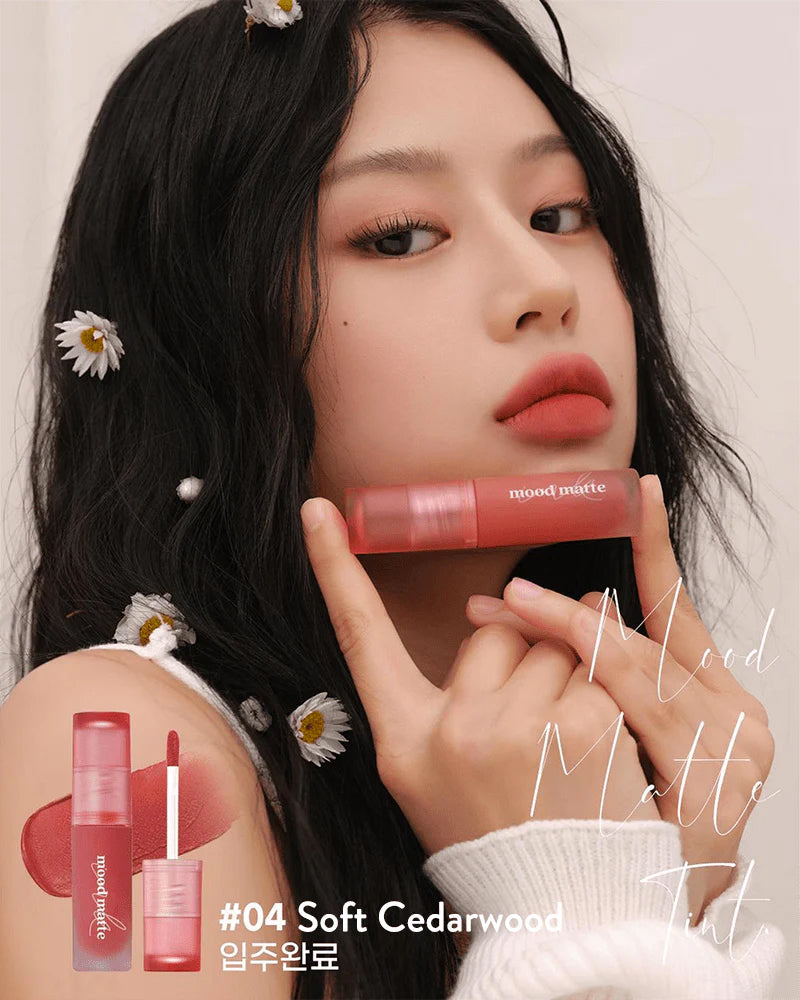 Peripera Ink Mood Matte Tint 04 Soft Cedar Wood Health & Beauty Peripera