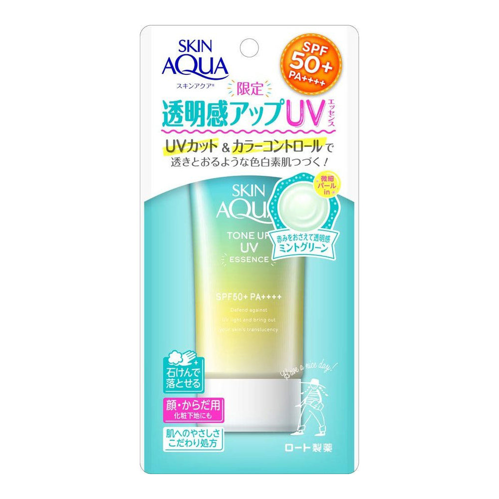 Rohto Skin Aqua Tone Up Essence Mint Beauty Rohto