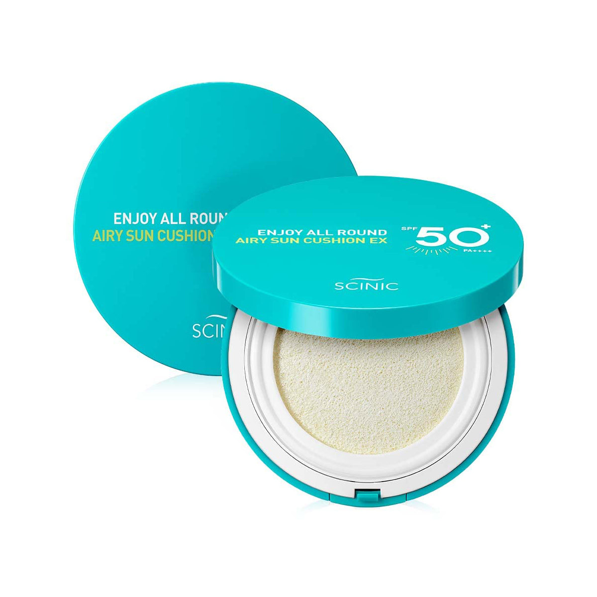 Scinic Enjoy All Round Airy Sun Cushion EX SPF50+PA++++ Beauty Scinic