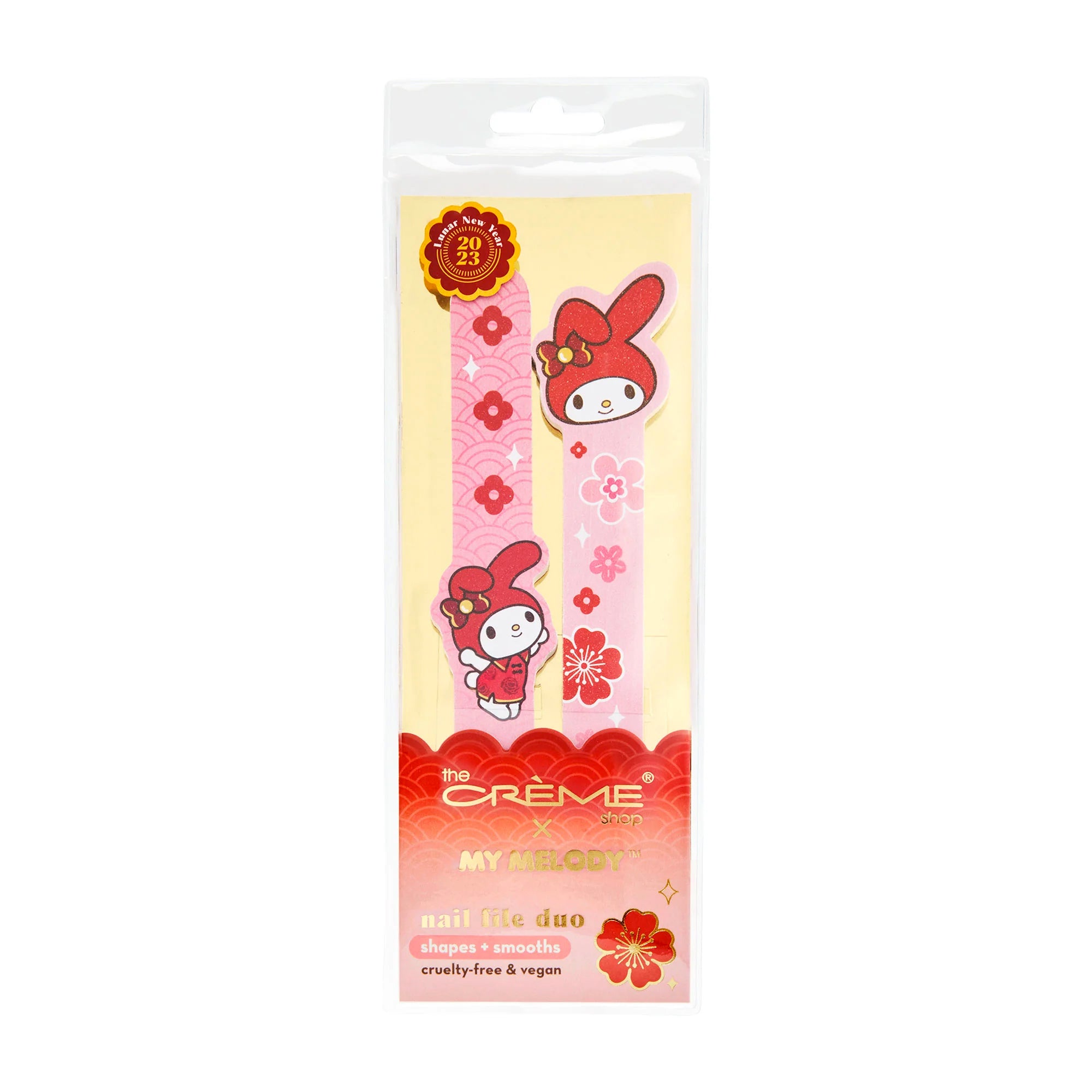 The Creme Shop My Melody Lunar New Year Nail File Duo Beauty The Creme Shop