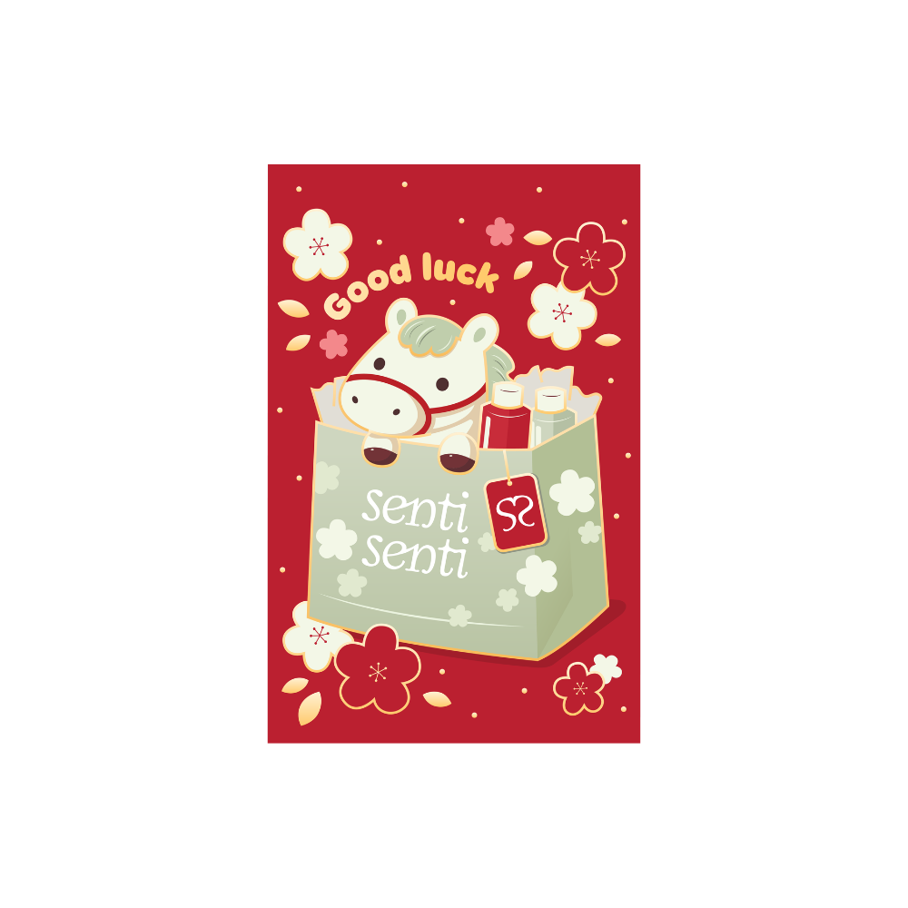 Senti Senti Year of Horse Red Envelopes