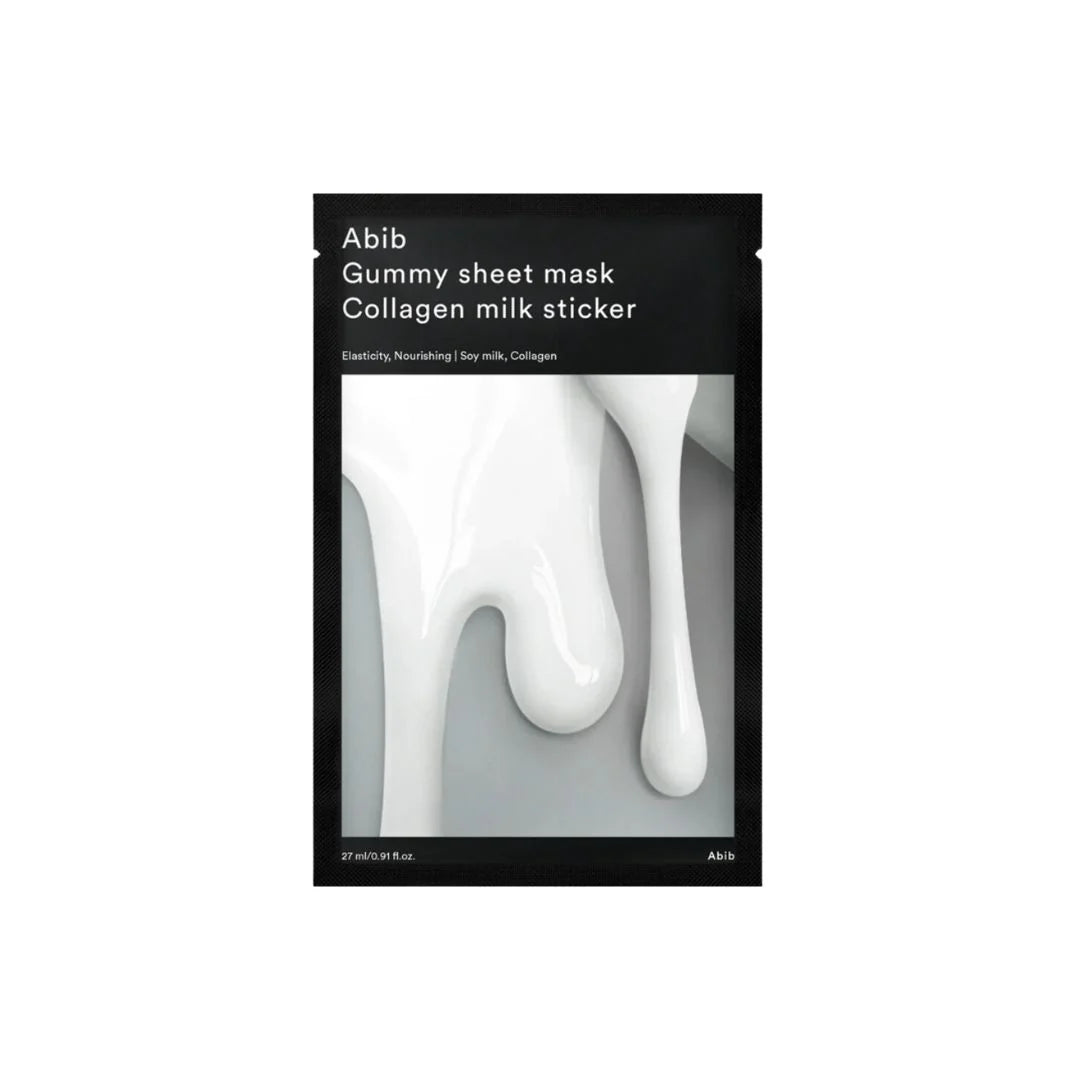 Abib Gummy Sheet Mask Collagen Milk Sticker