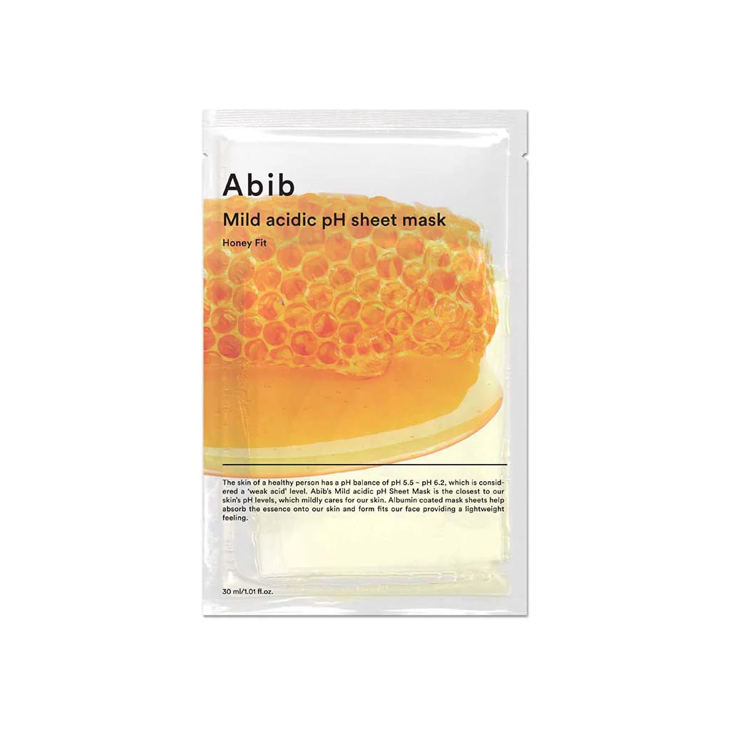 Abib Mild Acidic pH Sheet Mask Honey Fit