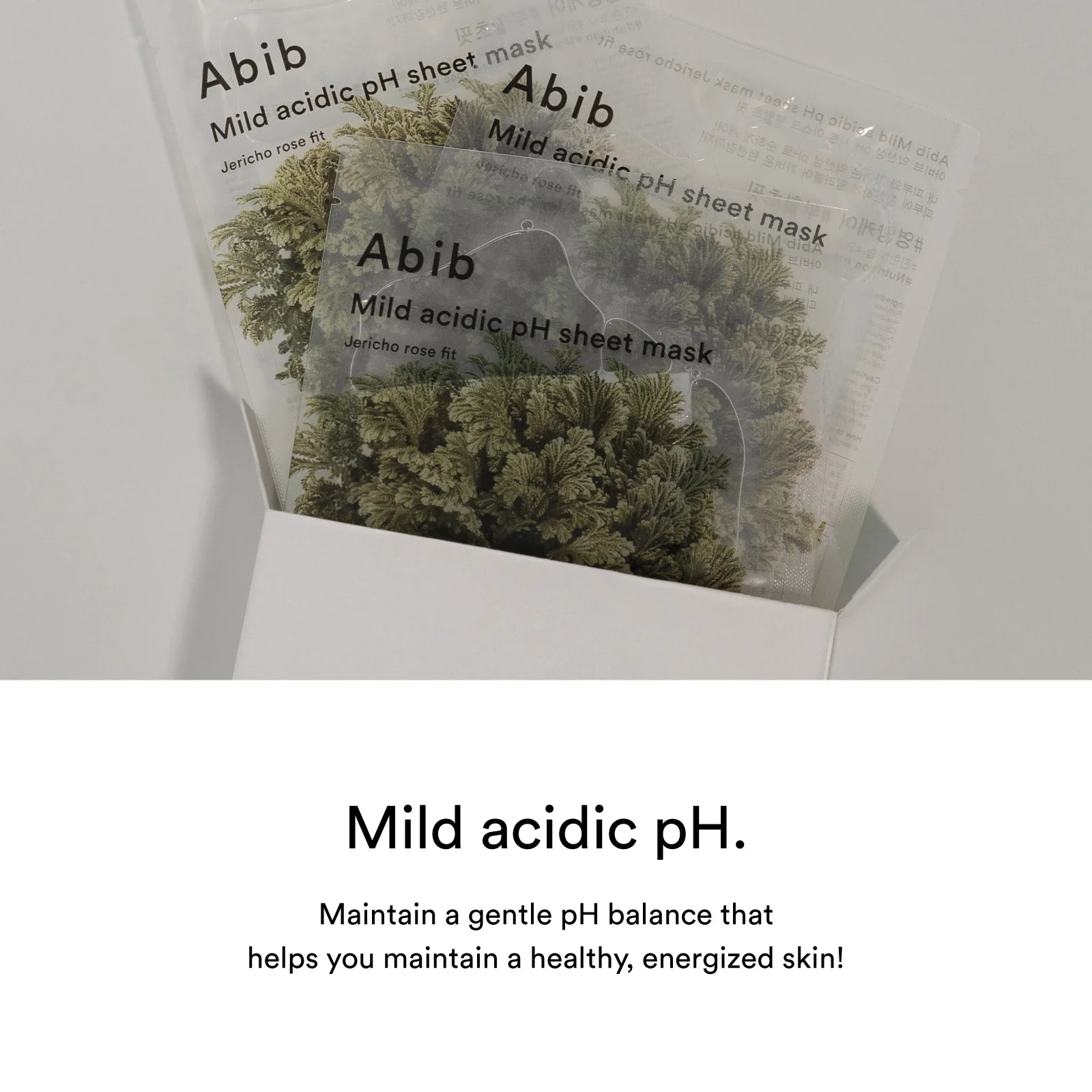 Abib Mild Acidic pH Sheet Mask Jericho Rose Fit