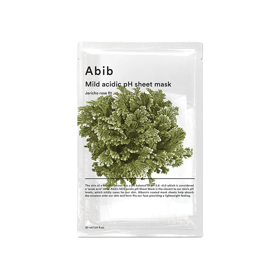 Abib Mild Acidic pH Sheet Mask Jericho Rose Fit