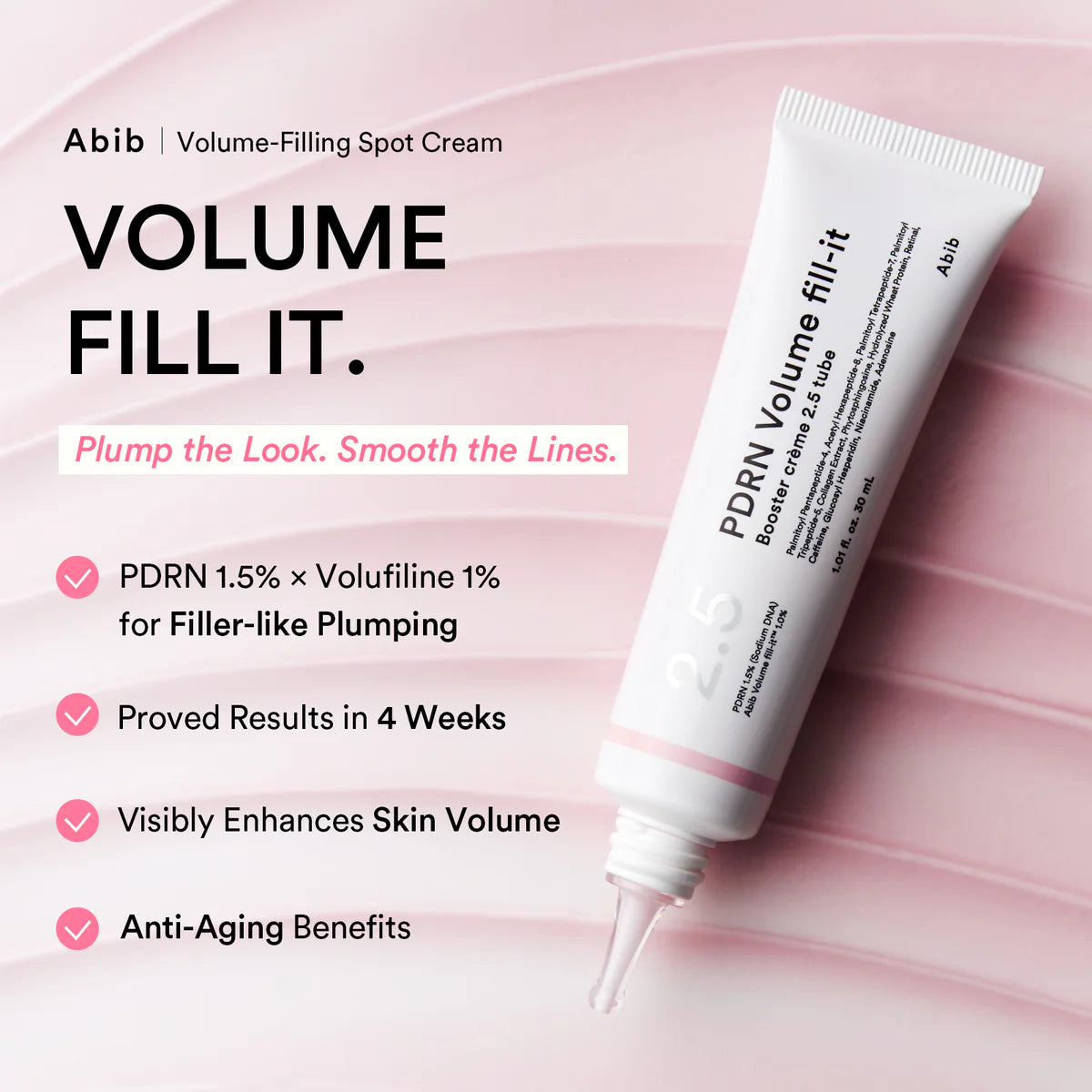 Abib PDRN Volume Fill-It Booster Creme 2.5 Tube