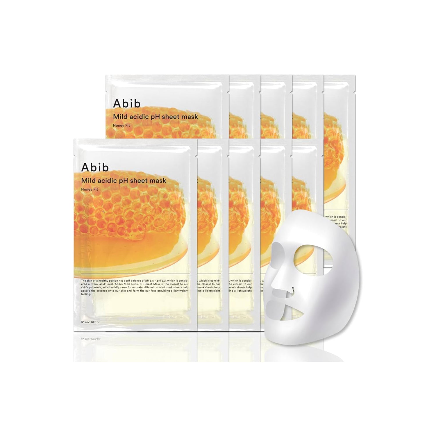 Abib Mild Acidic pH Sheet Mask Honey Fit