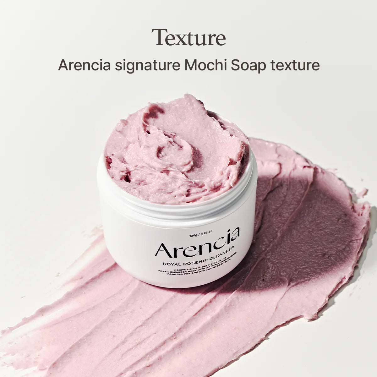 Arencia Fresh Royal Rosehip Mochi Cleanser