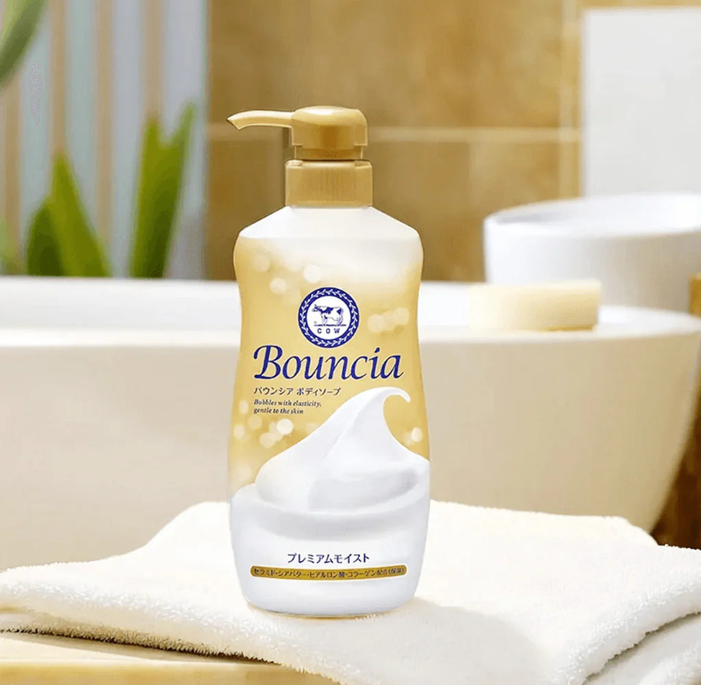 Bouncia Body Soap Premium Moist Pump