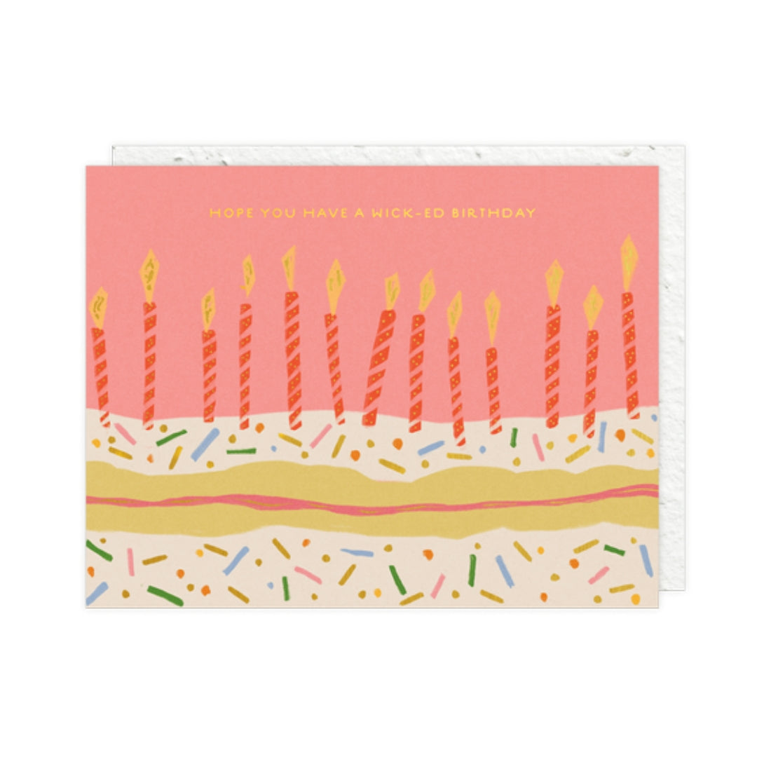 Candle Wishes - Birthday Card