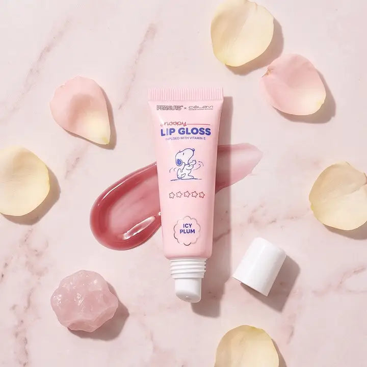 Celavi x Peanuts Everyday Single Lip Gloss Keychain