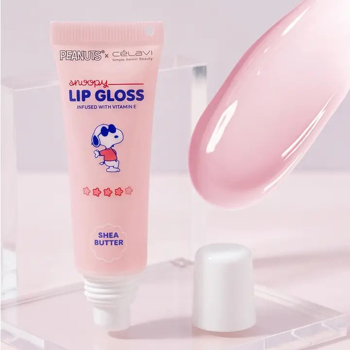 Celavi x Peanuts Everyday Single Lip Gloss Keychain