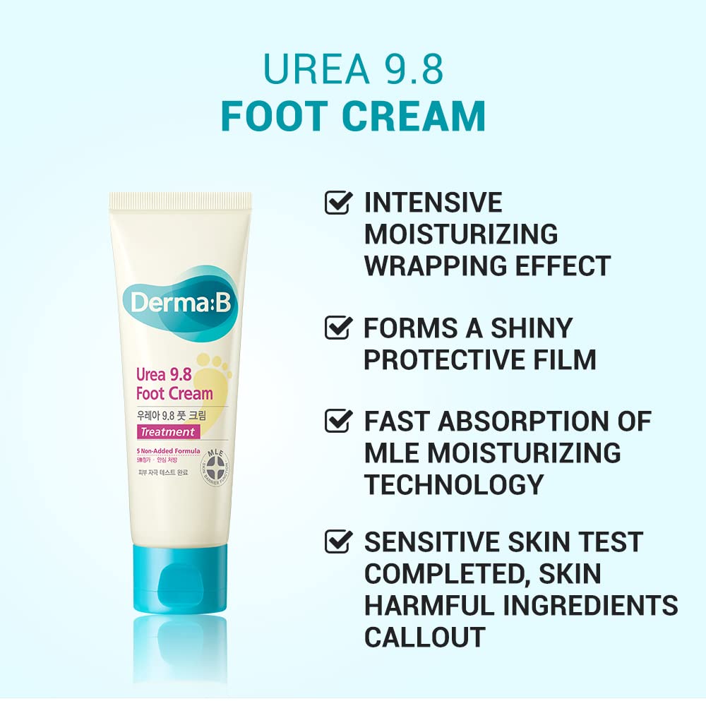 DERMA-B Urea 9.8 Foot Cream