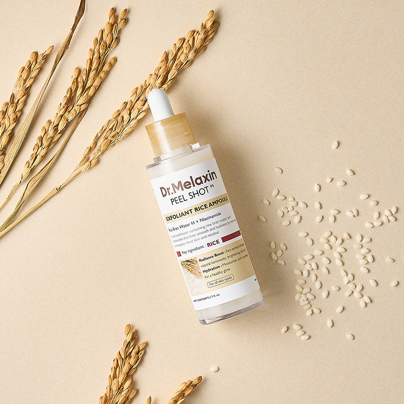 Dr. Melaxin Peel Shot Exfoliating White Rice Ampoule