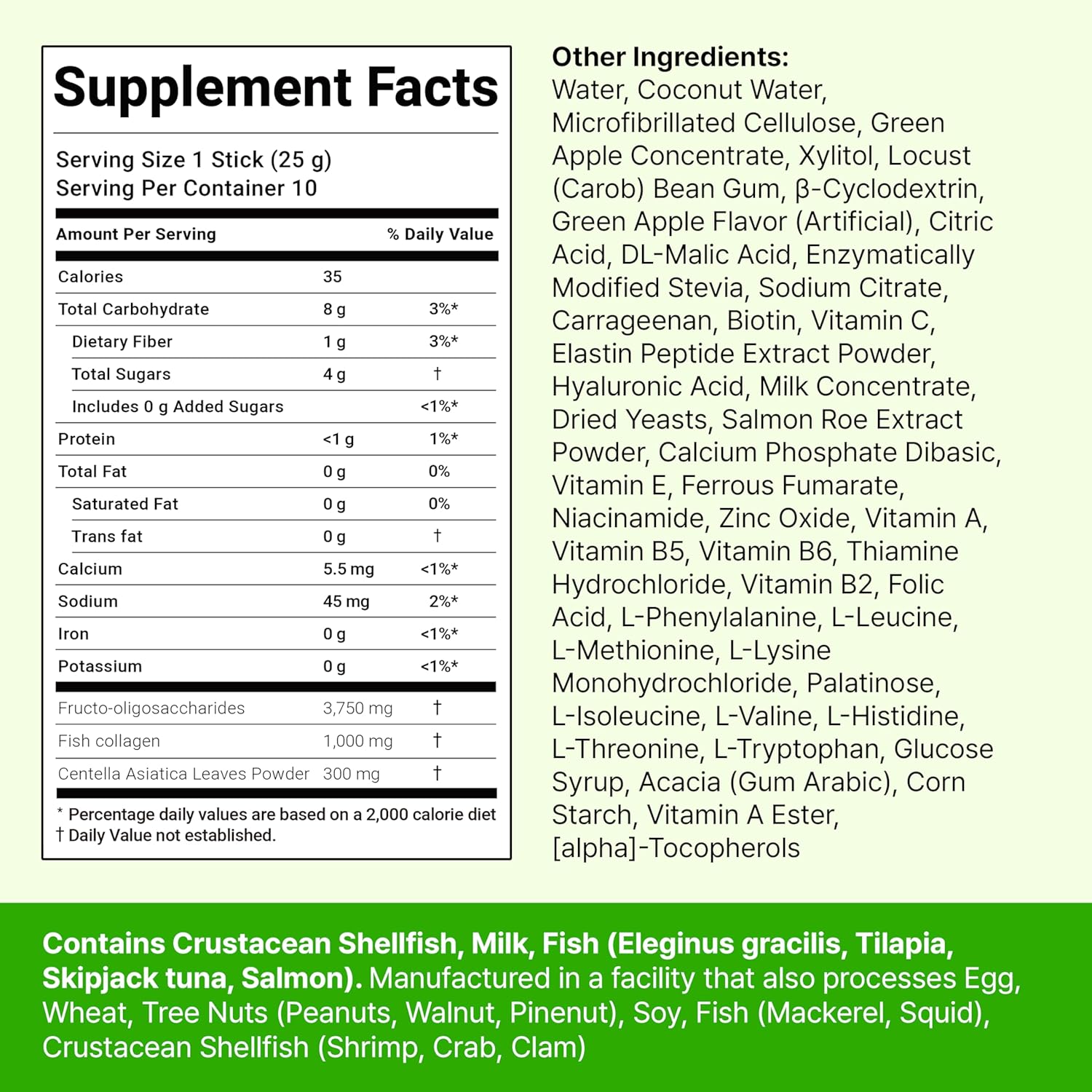 FOODOLOGY Coleology Collagen Centella Jelly