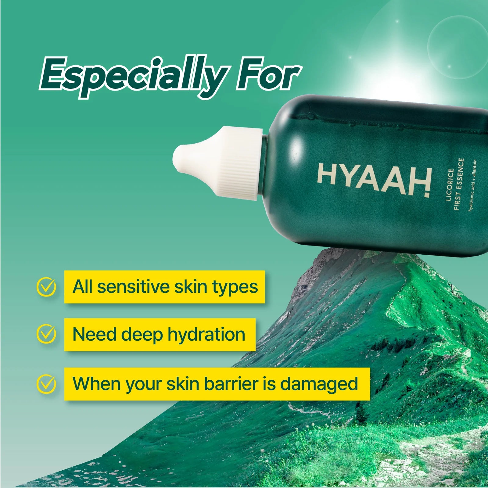 HYAAH Licorice First Essence