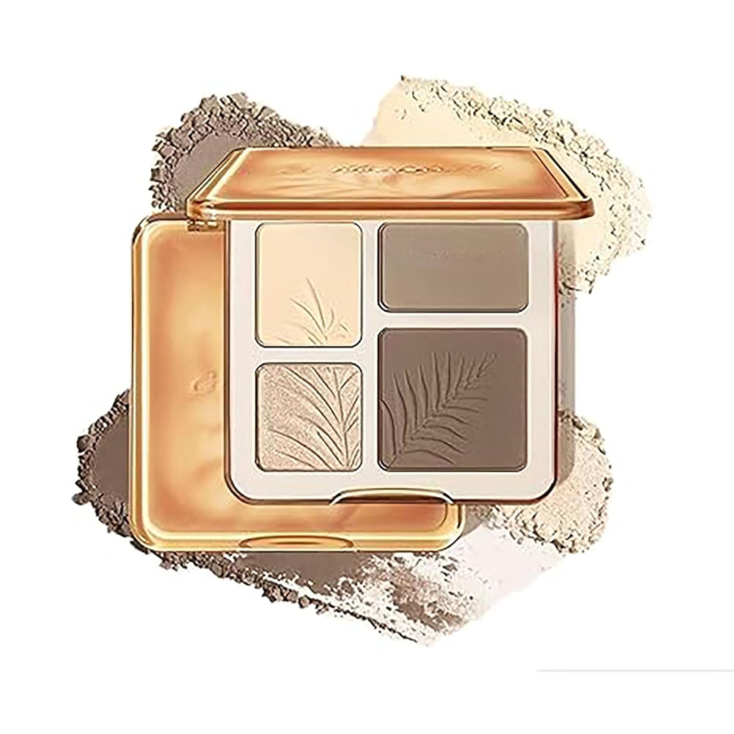 Judydoll 2 IN 1 Highlighter Contour Palette #02 Wood