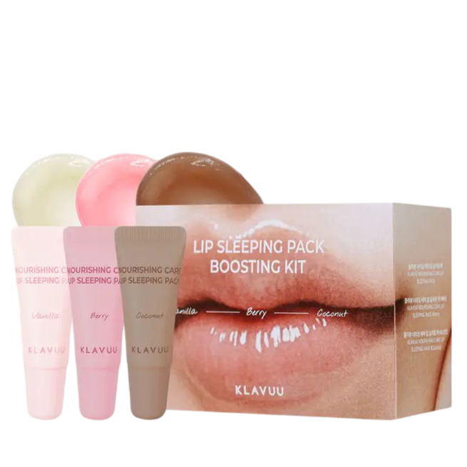 KLAVUU Lip Sleeping Pack Boosting Kit