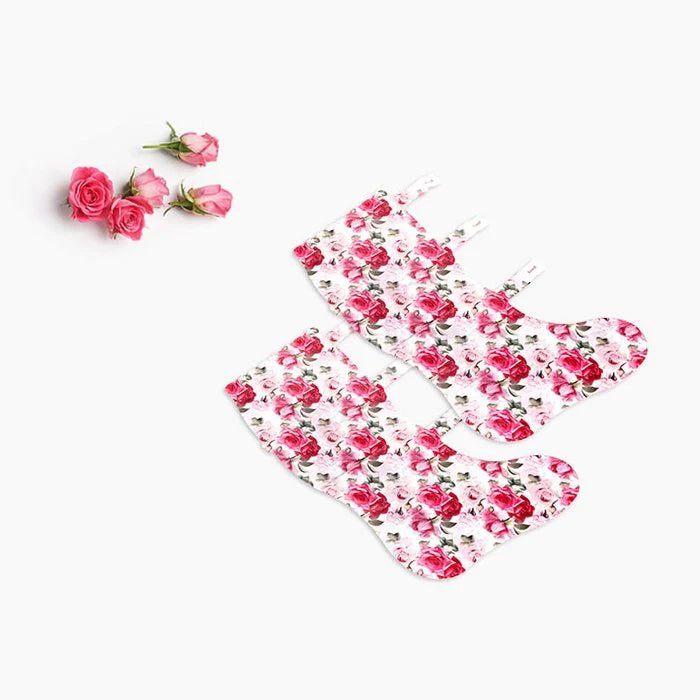 KOELF Rose Petal Satin Leg Mask