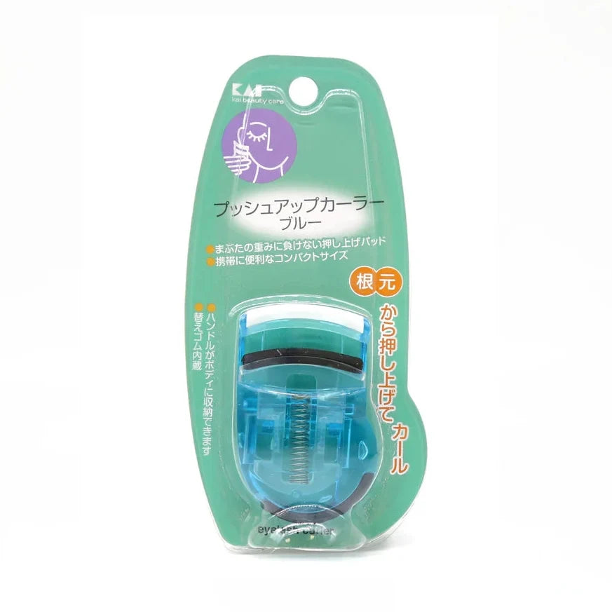 Kai Eyelash Curler Push Up Aqua Pal