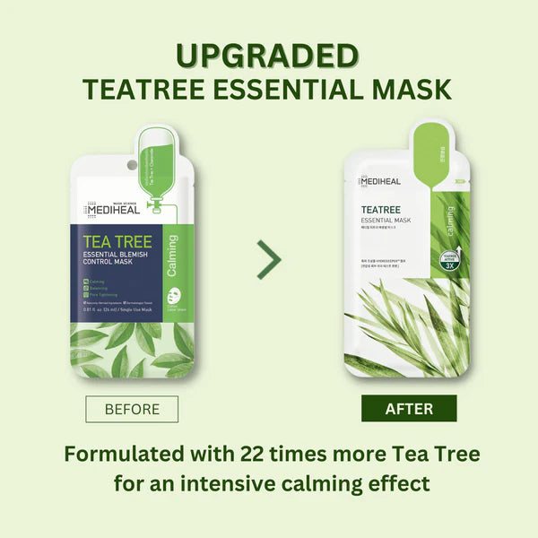 Mediheal Tea Tree Healing Solution Essential Mask Beauty Mediheal   