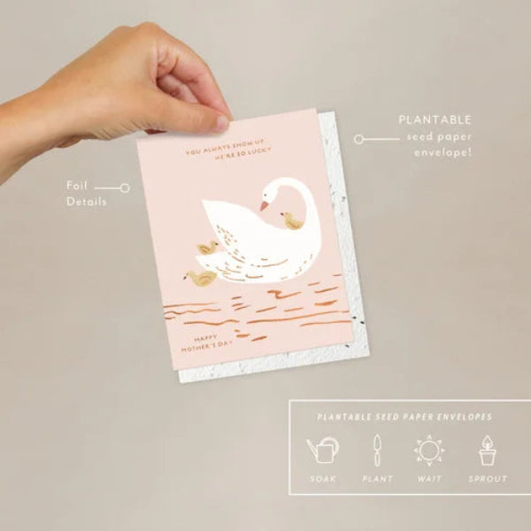 Mama Swan - Mother's Day Card