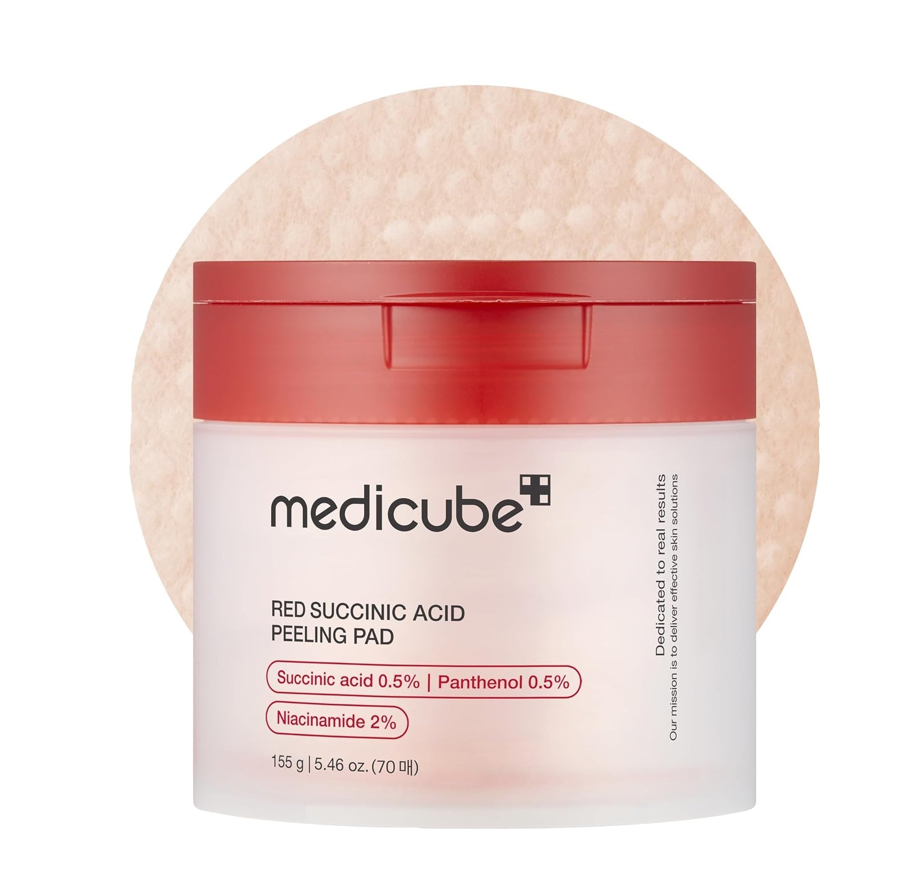 Medicube Red Succinic Acid Panthenol Peeling Pads