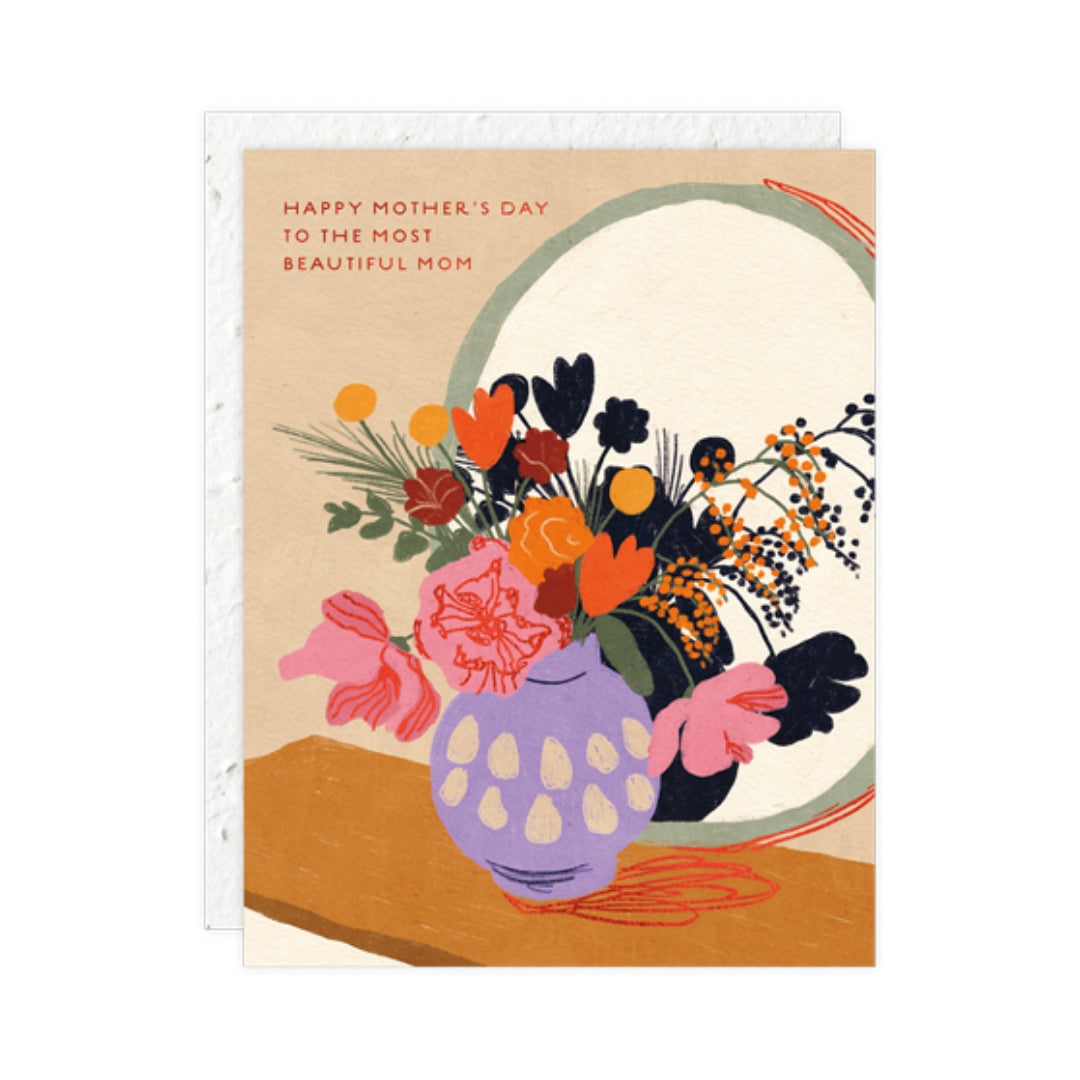 Most Beautiful Mom - Mother's Day Card