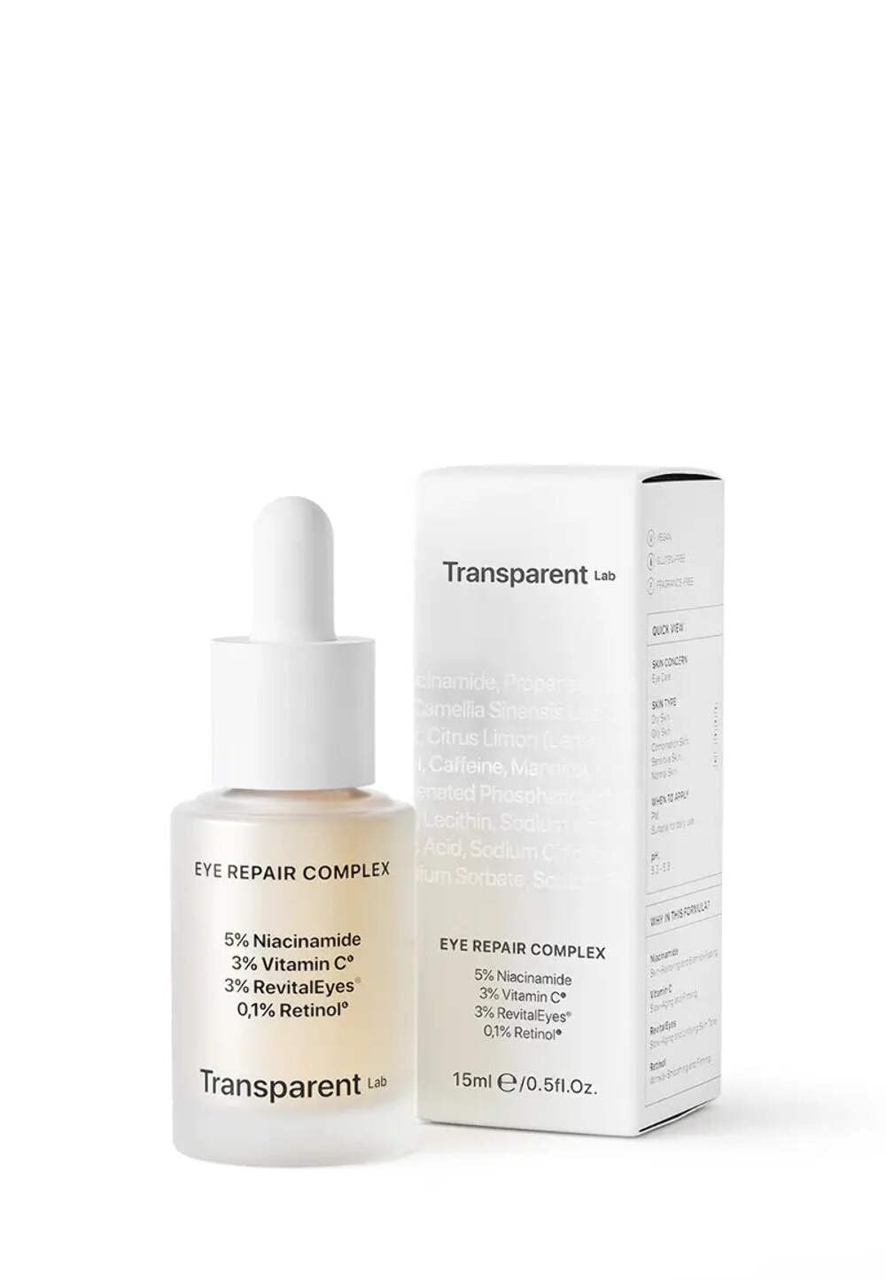 Transparent Lab Eye Repair Complex