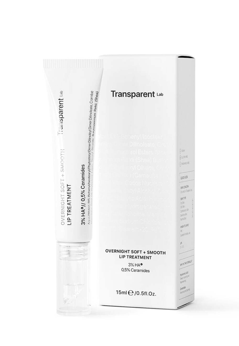 Transparent Lab Overnight Soft Smooth Lip Treatment