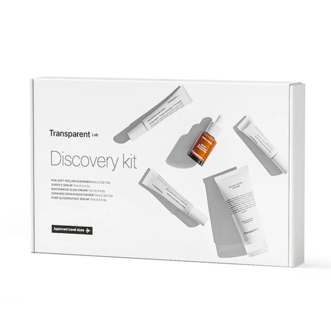 Transparent Lab Travel Size Discovery Set