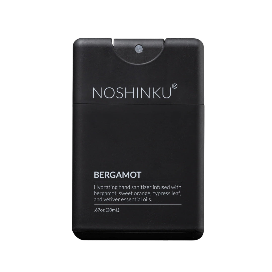 Noshinku Refillable Bergamot Ultra-Moisturizing Pocket Hand Sanitizer