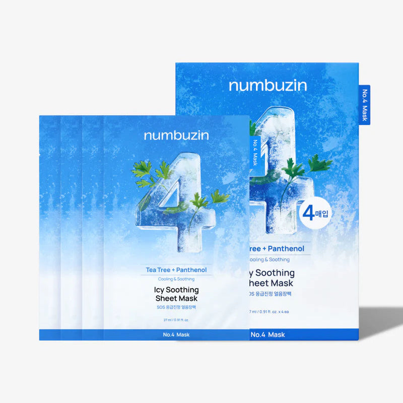 Numbuzin No.4 Icy Soothing Sheet Mask
