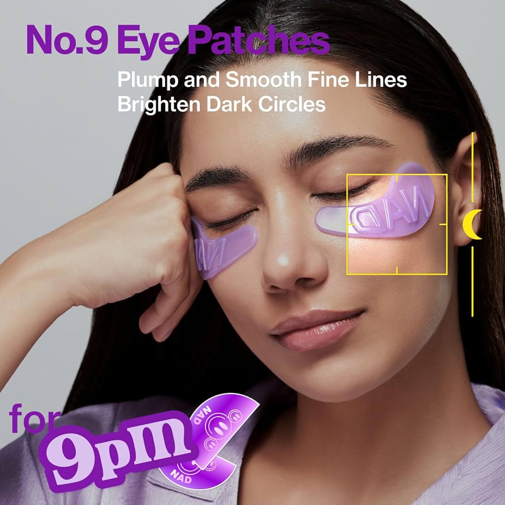 Night eye BeauteⅡ Numbuzin No.9 NAD+ Collagen Under Eye Patches