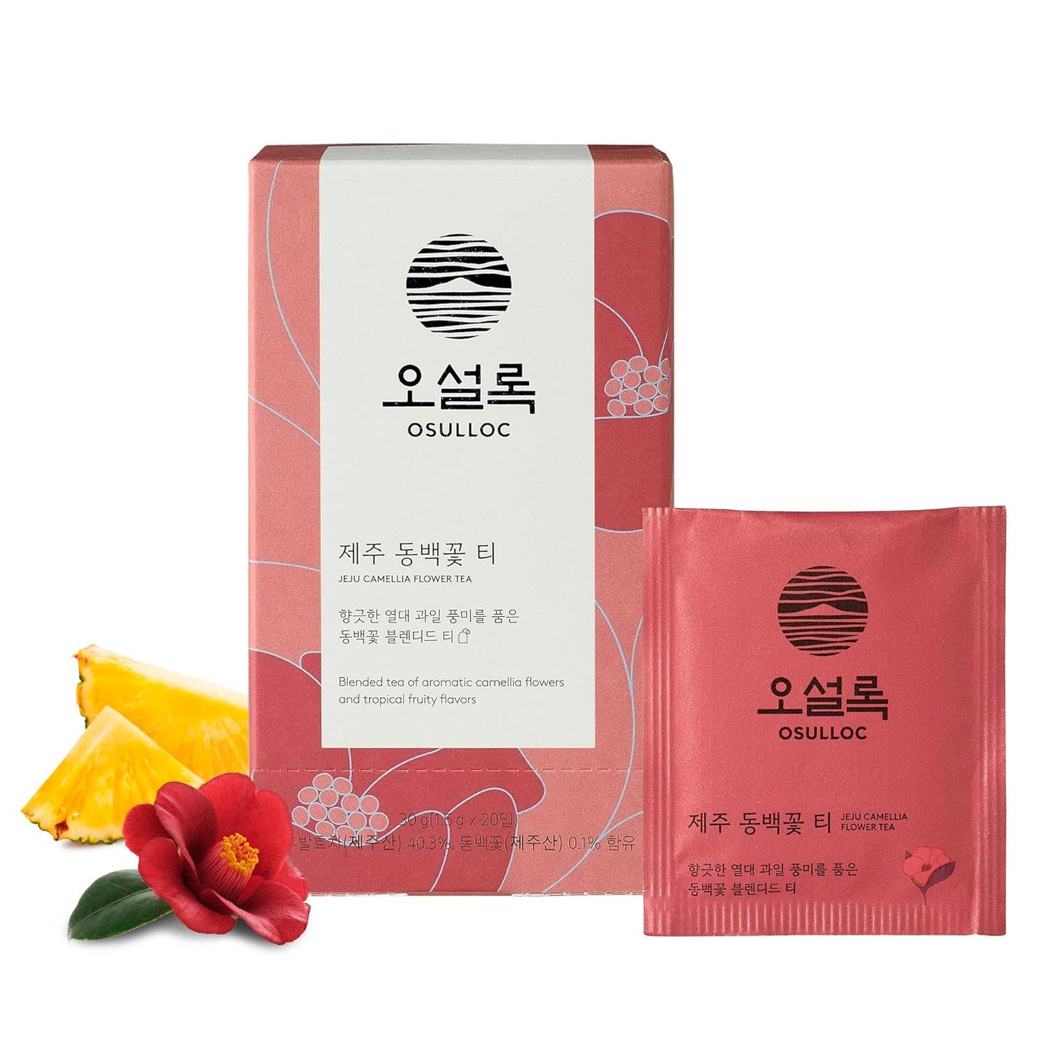 Osulloc Jeju Camellia Flower Tea Bag