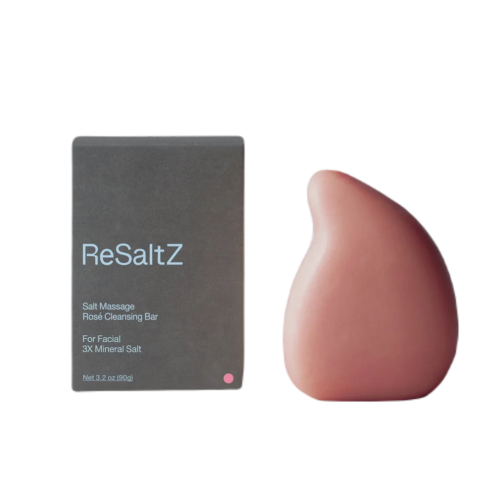 ReSaltZ Salt Anti-Aging Face Cleansing Bar Rose Sunset