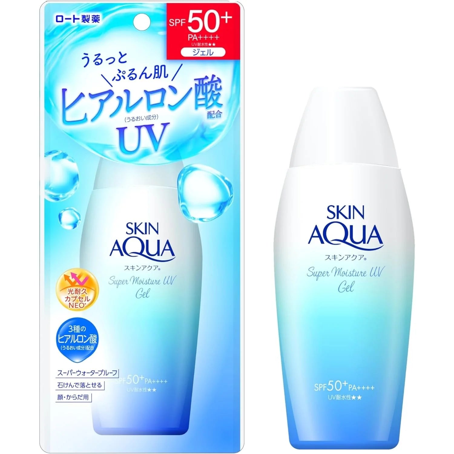 Rohto Skin Aqua UV Super Moisture Gel SPF 50+ PA++++