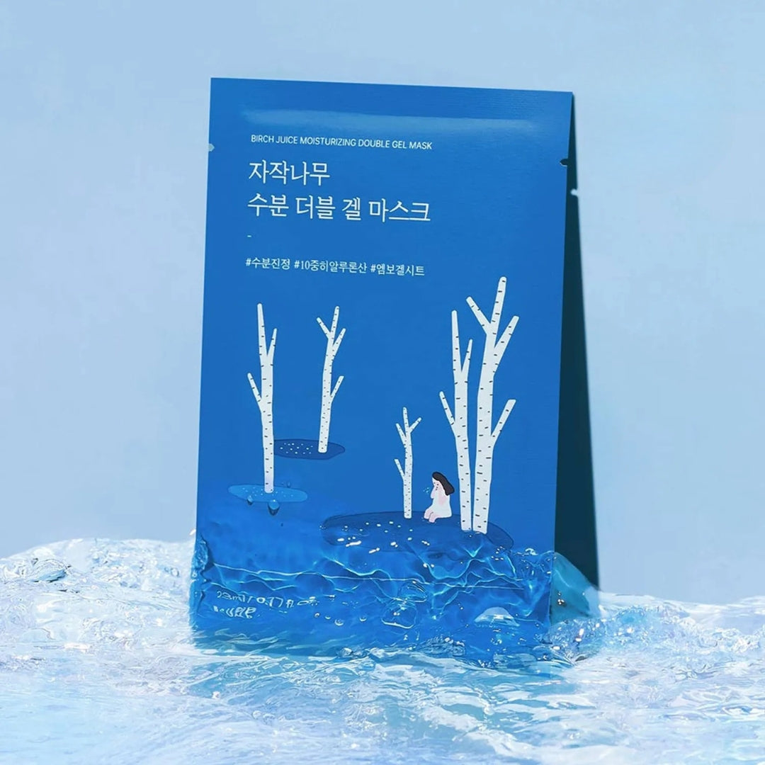 Round Lab Birch Juice Moisturizing Double Gel Mask