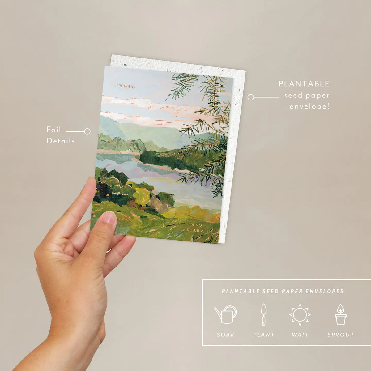 River Bank - Sympathy Card