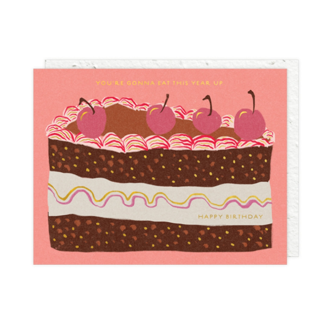 Slice of Cake - Birthday Card