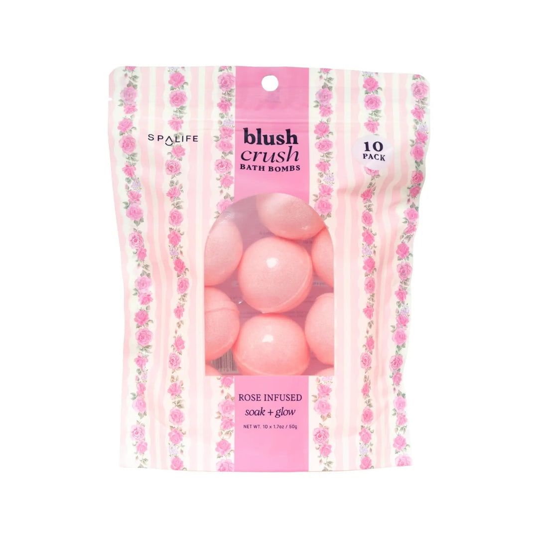 SpaLife Blush Crush Bath Bombs Set