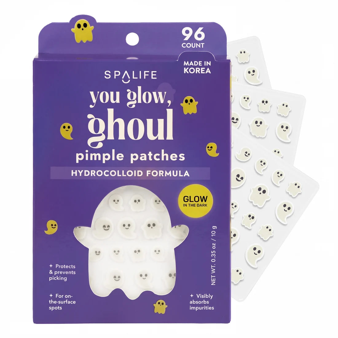 SpaLife Halloween You Glow Ghoul Hydrocolloid Pimple Patches