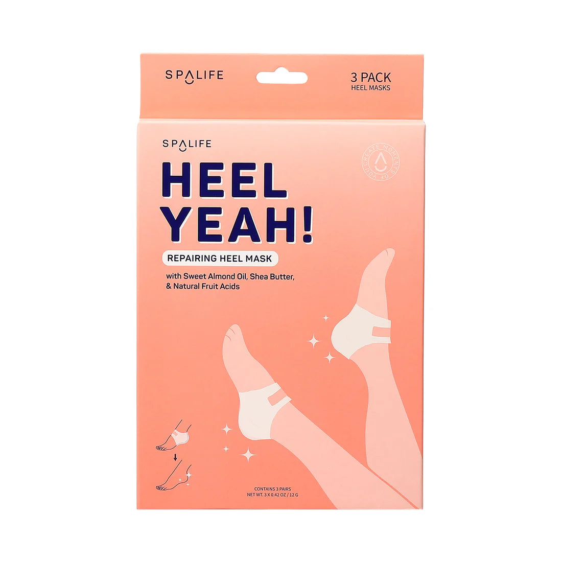 SpaLife Heel Yeah! Repairing Heel Mask