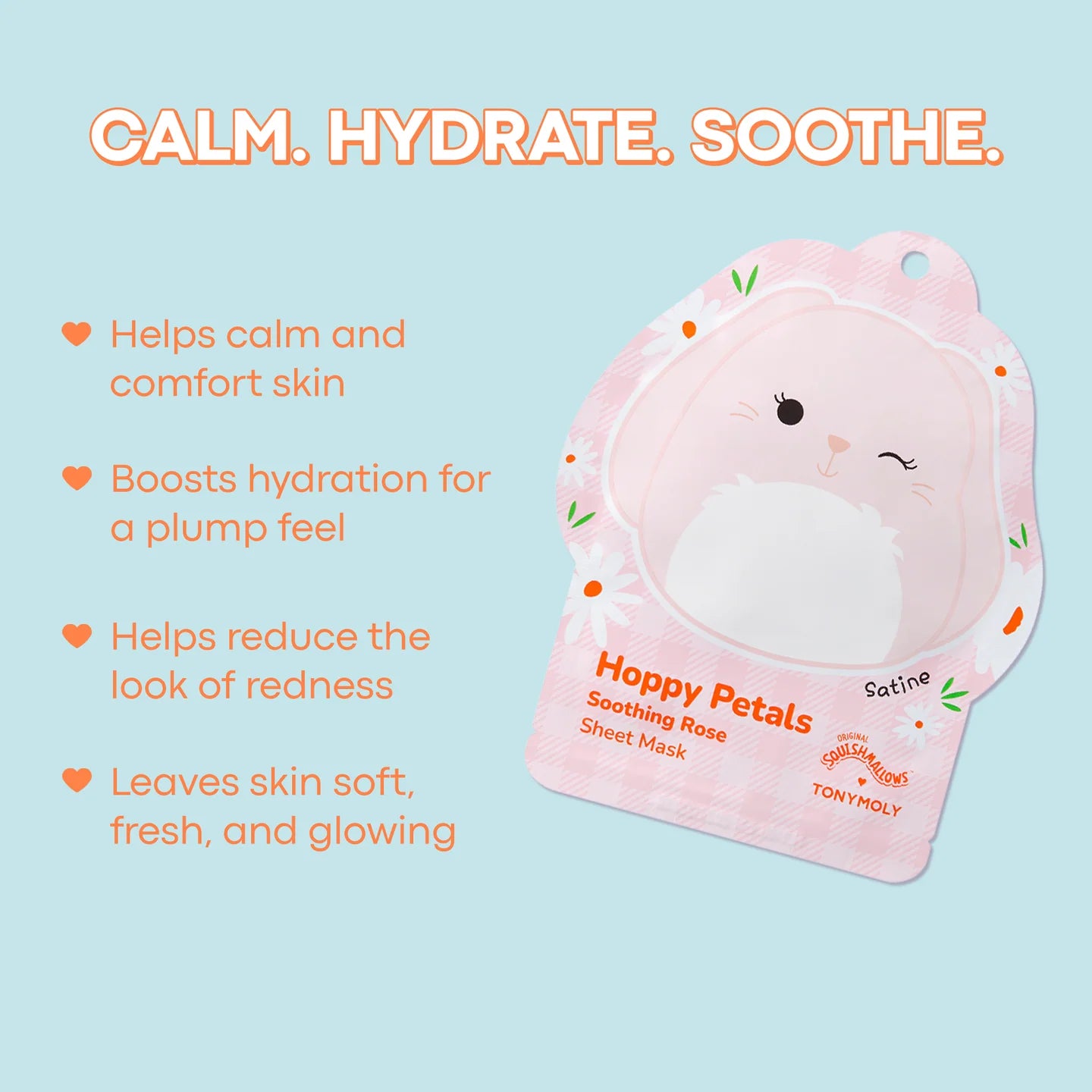 TONYMOLY x Squishmallows Easter Sheet Masks