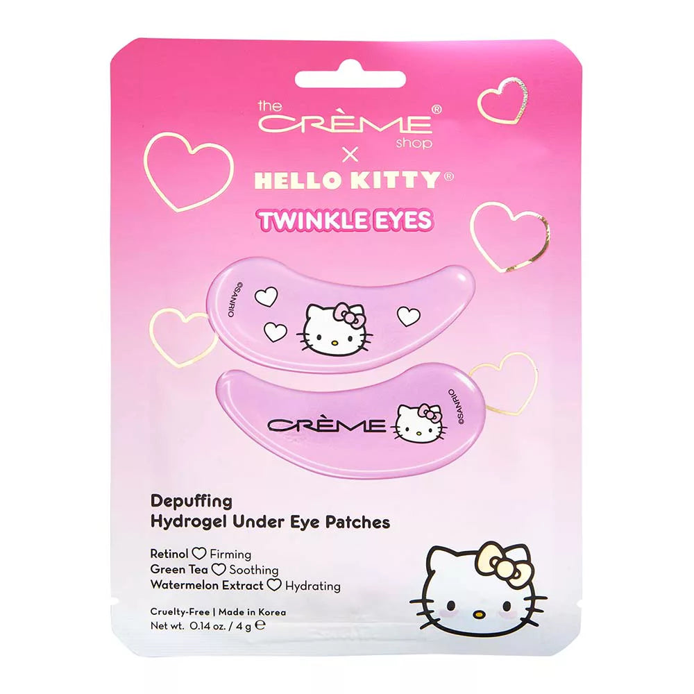 The Creme Shop x Hello Kitty Twinkle Depuffing Hydrogel Under Eye Patches